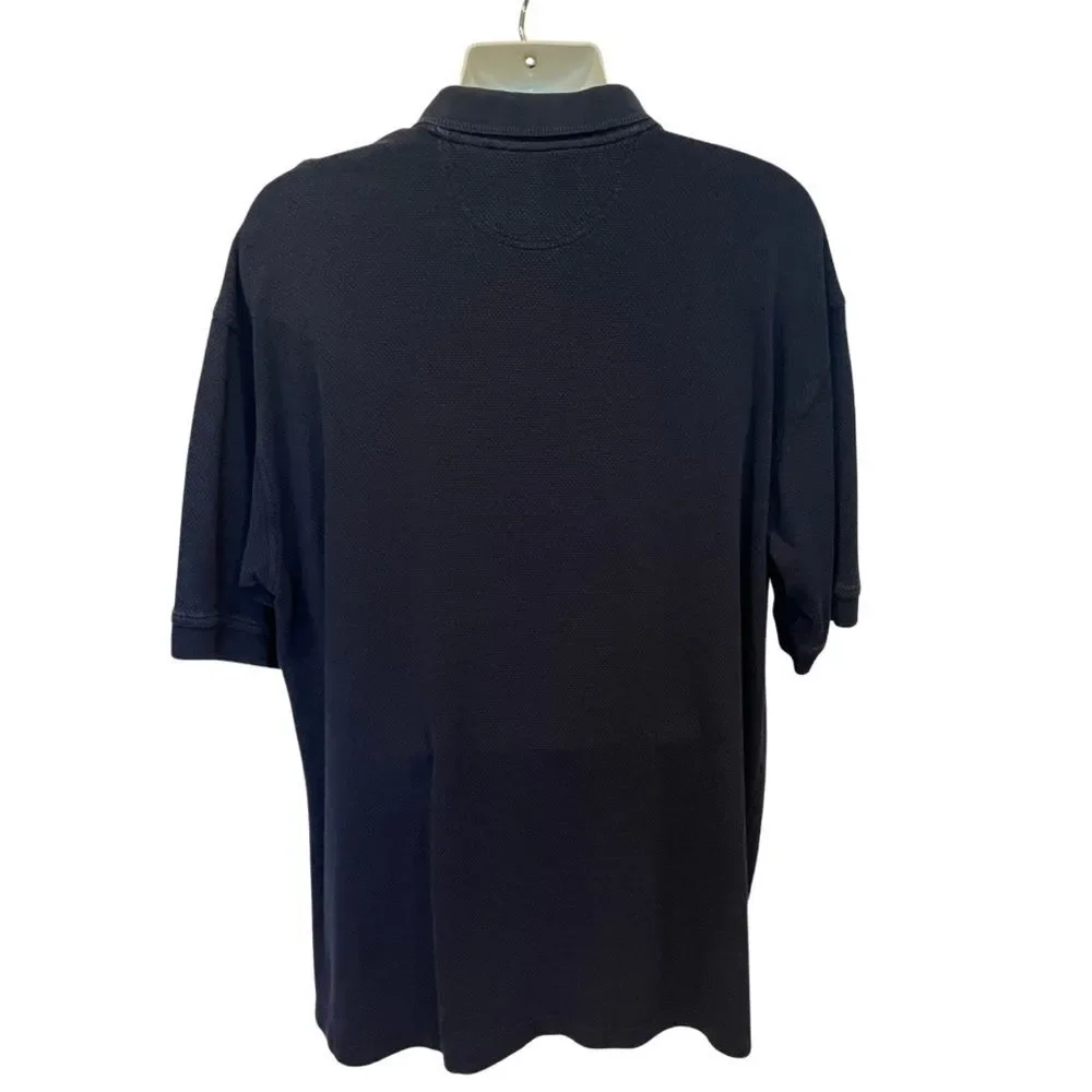 Greg Norman Collection Men's Black Polo Shirt - XXL